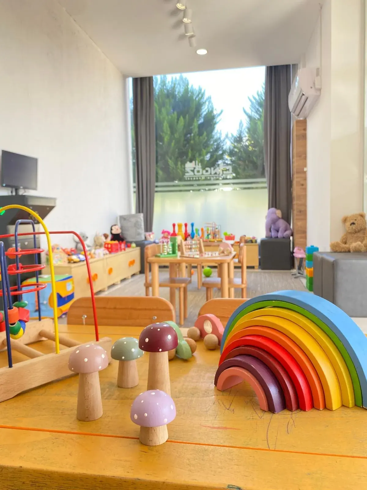 Cingöz Kids etkinlik alanında öğrenen çocuklar